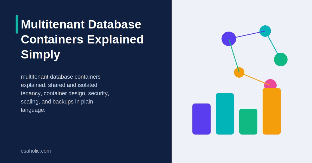 multitenant database containers
